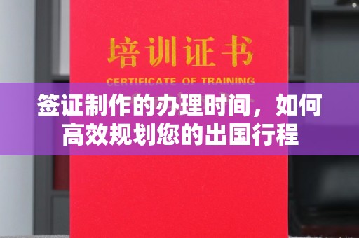 松阳签证制作的办理时间，如何高效规划您的出国行程