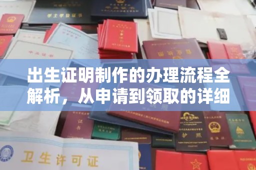 松阳出生证明制作的办理流程全解析，从申请到领取的详细指南
