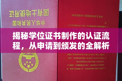 松阳揭秘学位证书制作的认证流程，从申请到颁发的全解析