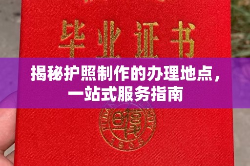 松阳揭秘护照制作的办理地点，一站式服务指南